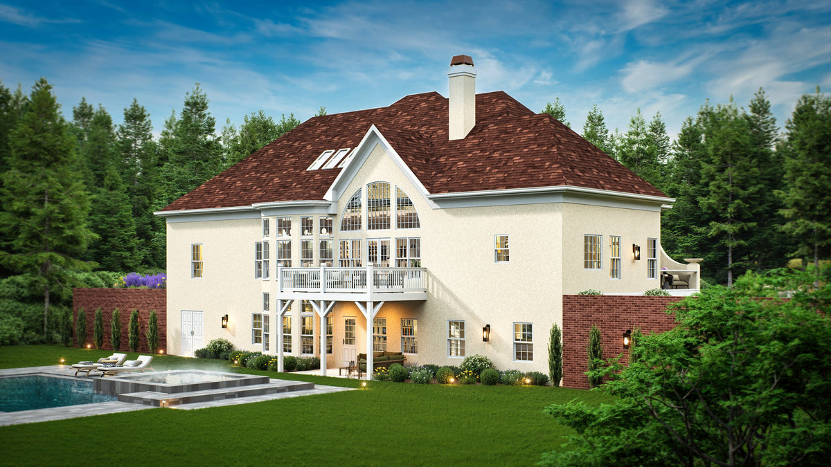 Spacious Home Plan with 4 Bedrooms, 4 Bathrooms, and Walkout Basement