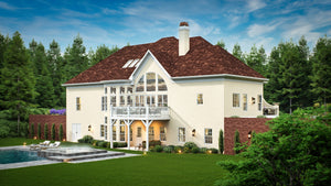 Spacious Home Plan with 4 Bedrooms, 4 Bathrooms, and Walkout Basement