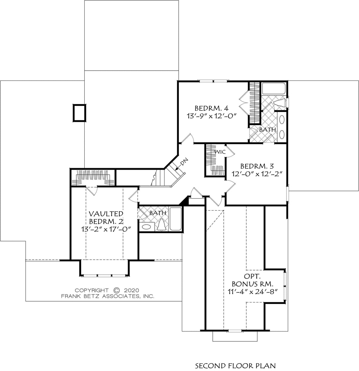 Tupelo Springs - Archival Designs House Plans, floor plan