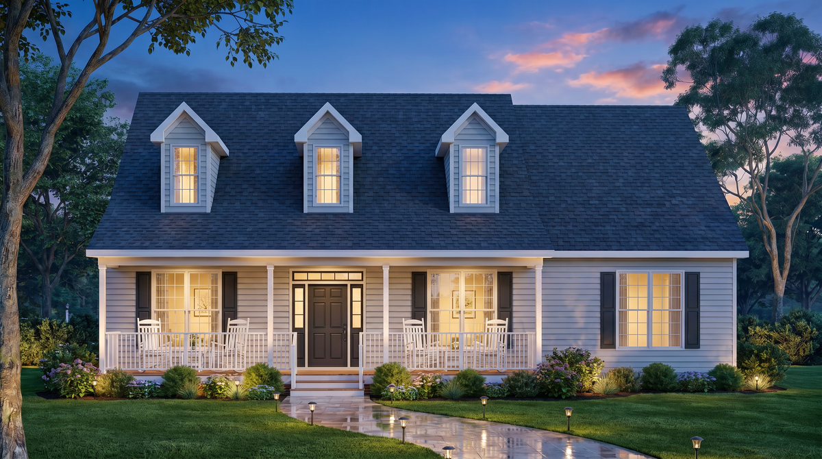 ST25082 Olsen Ranch Style House Plan 3 Bedrooms, 2 Bathrooms