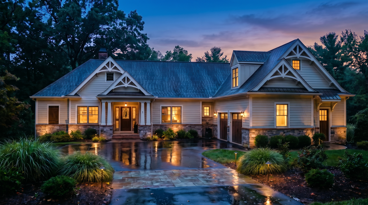 Spacious 4-Bedroom Home Plan with Bonus Room and Walkout Basement