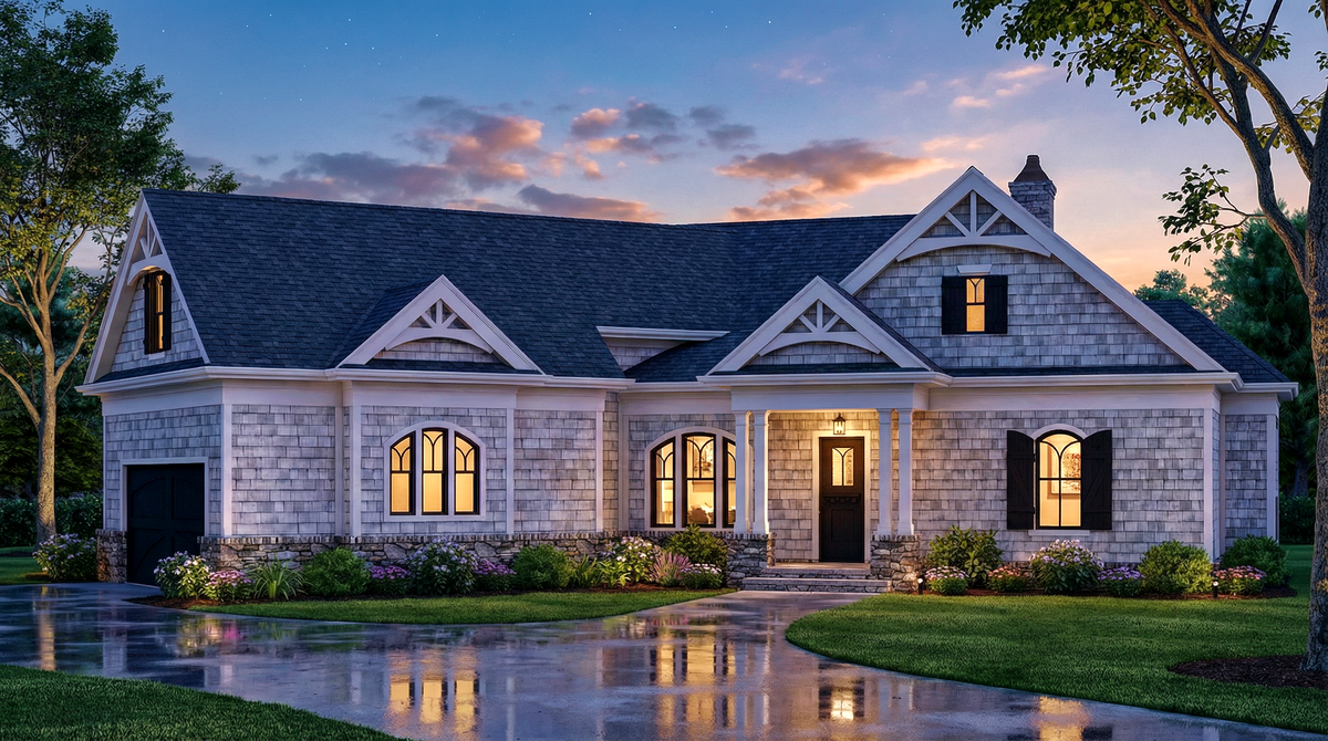 Charming Family Home Plan with Ample Living Space