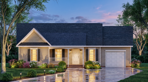 A8187-A Robbie House Plan, 3 Bedrooms, 2 Bathrooms | Country House Exterior-2