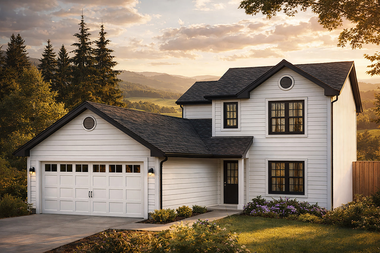AM7941-A Country House, 4 Bedrooms, 2 Bathrooms | Plan 30-321 Aldridge Exterior