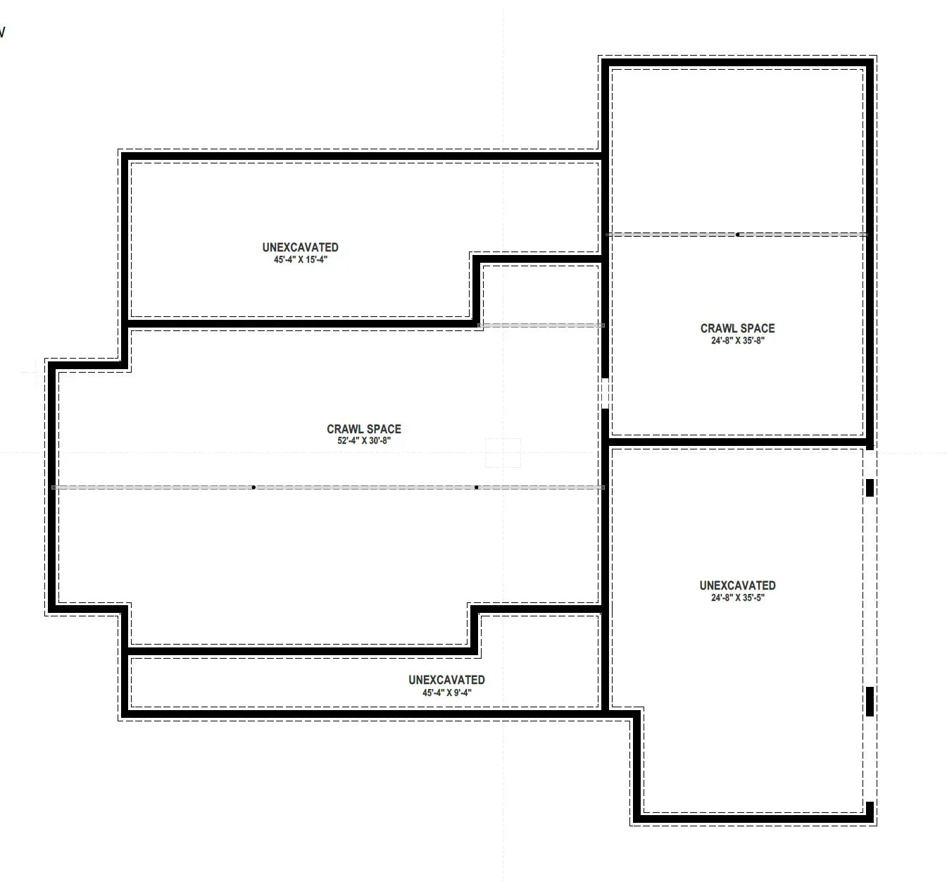 W7589-A Modern Ranch House, 3 Bedrooms, 2.5 Bathrooms | USA-2589-MCM Exterior