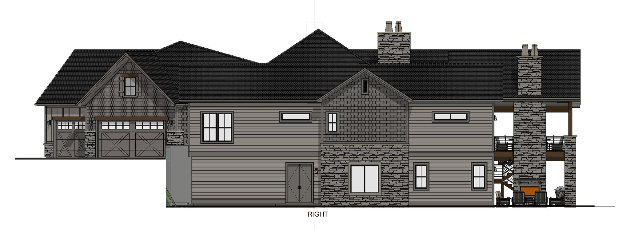 Illustration of Apartments With Expansive Outdoor Spaces