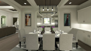 W7583-A Modern Farmhouse Dining, 2-4 Bedrooms, 2.5-3.5 Bathrooms | USA-3560-RFH 