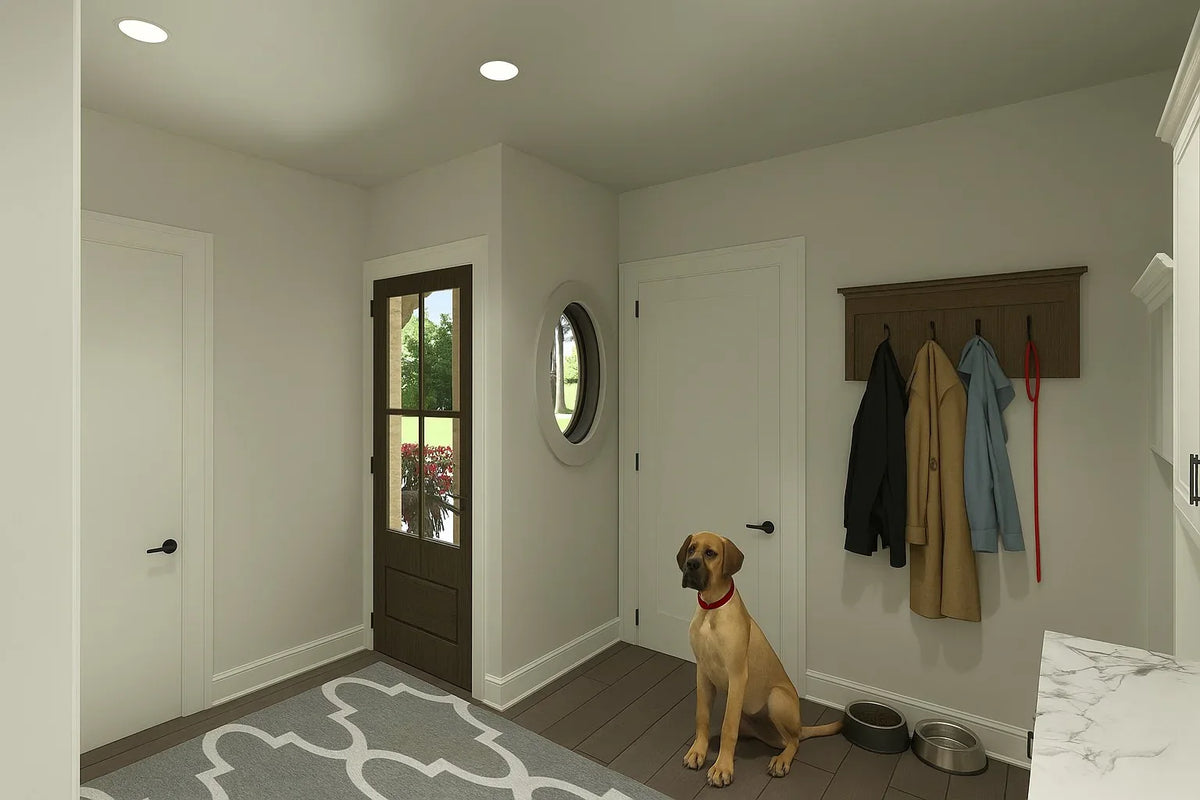 W7583-A Modern Farmhouse Mud Room, 2-4 Bedrooms, 2.5-3.5 Bathrooms | USA-3560-RFH 