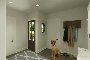 W7583-A Modern Farmhouse Mud Room, 2-4 Bedrooms, 2.5-3.5 Bathrooms | USA-3560-RFH 