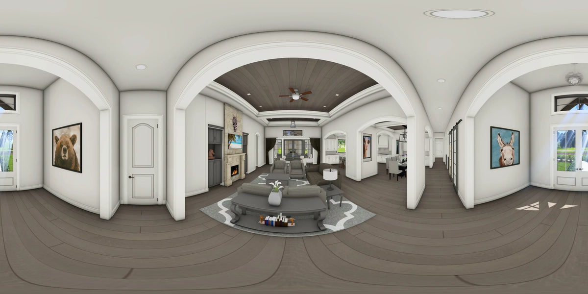 W7583-A Modern Farmhouse Panorama 1, 2-4 Bedrooms, 2.5-3.5 Bathrooms | USA-3560-RFH 