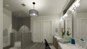 W7583-A Modern Farmhouse Master Bathroom, 2-4 Bedrooms, 2.5-3.5 Bathrooms | USA-3560-RFH 