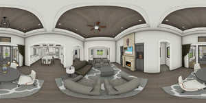 W7583-A Modern Farmhouse Panorama 3, 2-4 Bedrooms, 2.5-3.5 Bathrooms | USA-3560-RFH 