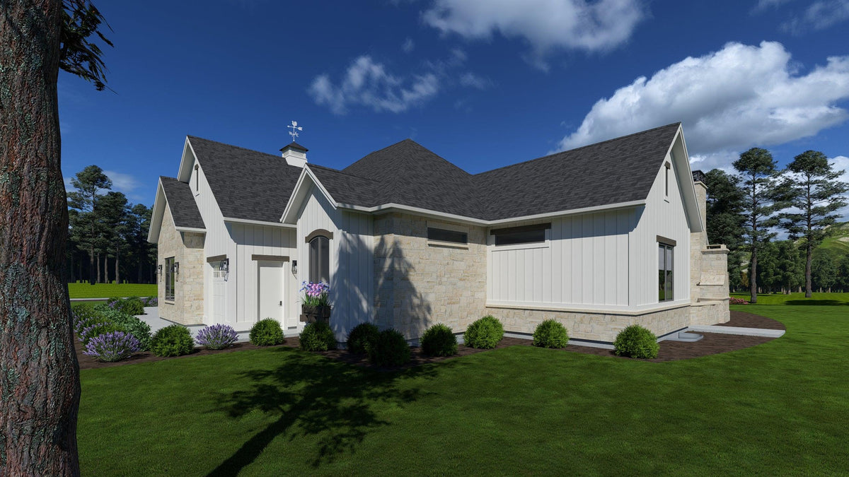 W7583-A Modern Farmhouse, 2-4 Bedrooms, 2.5-3.5 Bathrooms | USA-3560-RFH Exterior-5