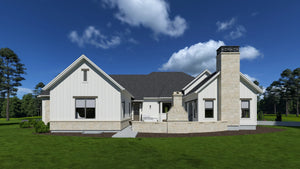 W7583-A Modern Farmhouse, 2-4 Bedrooms, 2.5-3.5 Bathrooms | USA-3560-RFH Exterior-6