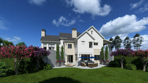 W7583-A Modern Farmhouse, 2-4 Bedrooms, 2.5-3.5 Bathrooms | USA-3560-RFH Exterior-7