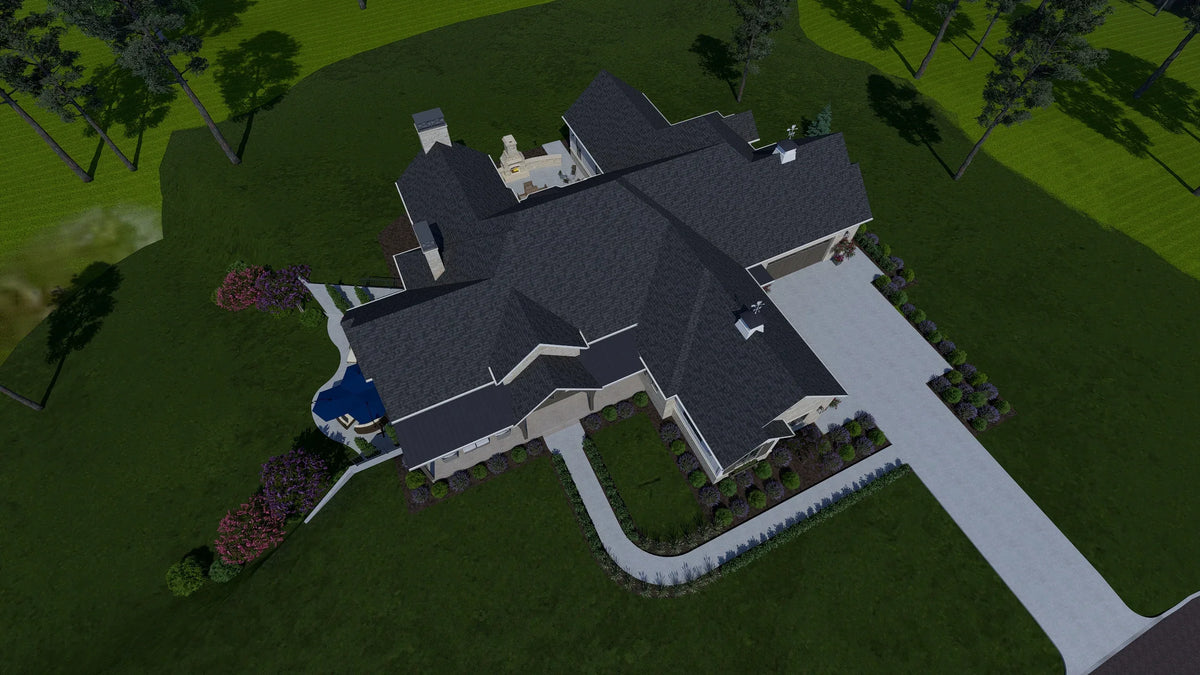 W7583-A Modern Farmhouse, 2-4 Bedrooms, 2.5-3.5 Bathrooms | USA-3560-RFH Exterior-9