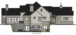 W7583-A Modern Farmhouse Left, 2-4 Bedrooms, 2.5-3.5 Bathrooms | USA-3560-RFH 