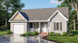 ST25088 Fabian 3 Bedrooms, 2 Bathrooms, One Story Ranch House Exterior 1