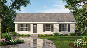 Elba 9 C	A8148-A 3 Bedrooms, 1.5Baths, Ranch House Style Exterior 1