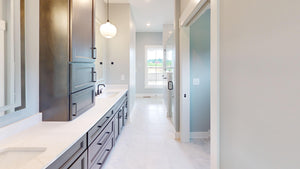 AJ7700-A Modern Farmhouse Master Bathroom, 3 Bedrooms, 2.5 Bathrooms | Plan 1044  