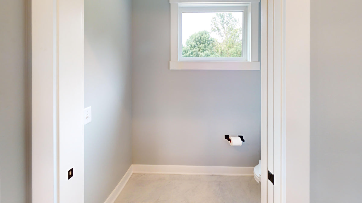 AJ7700-A Modern Farmhouse Bathroom, 3 Bedrooms, 2.5 Bathrooms | Plan 1044  