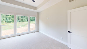 AJ7700-A Modern Farmhouse Master Bedroom, 3 Bedrooms, 2.5 Bathrooms | Plan 1044  