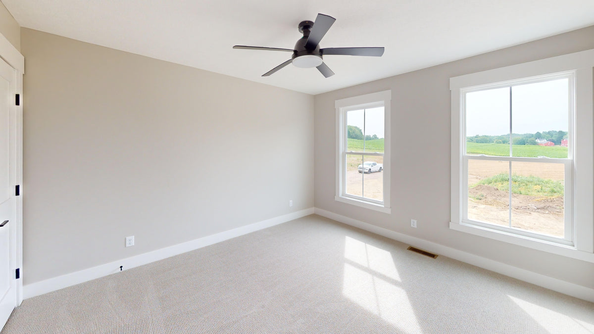 AJ7700-A Modern Farmhouse Bedroom 2, 3 Bedrooms, 2.5 Bathrooms | Plan 1044  