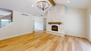 AJ7700-A Modern Farmhouse Living Room, 3 Bedrooms, 2.5 Bathrooms | Plan 1044  