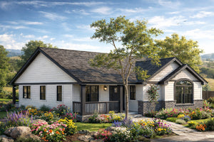 AM8291-A Cottage House, 3 Bedrooms, 2 Bathrooms | Callaway House Plan Exterior