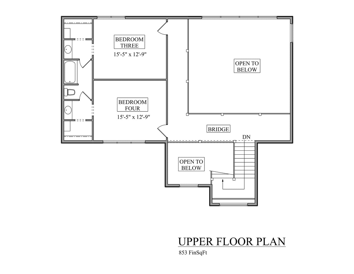 Millsboro Road II House - 1st Floor Plan