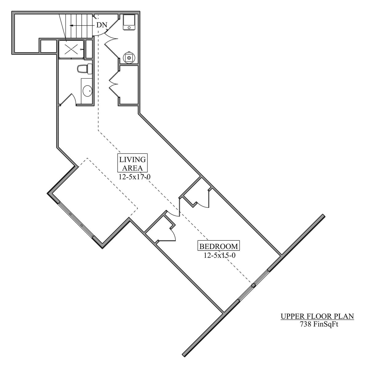 Bonnet Ridge House Plan - Archival Designs House Plans, floor plan