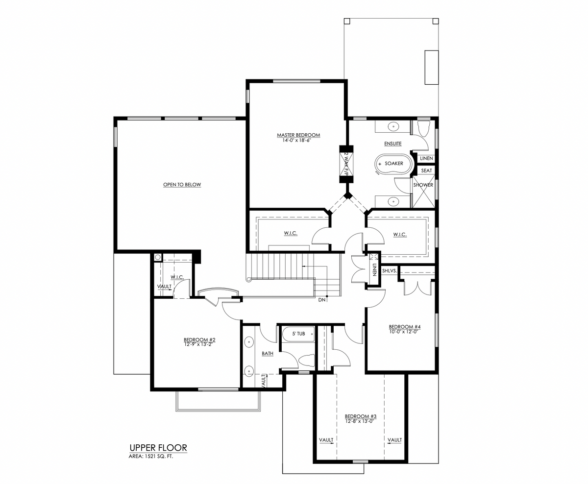 European Traditional Country House Plan with Optional Lower Level- 3241 Sq Ft