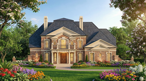 Luxurious 4-Bedroom Family Home Plan with Luxury Features and Ample Space