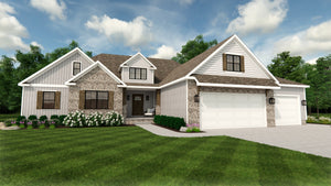 Spacious Modern Farmhouse with Bonus Room and Split Bedrooms