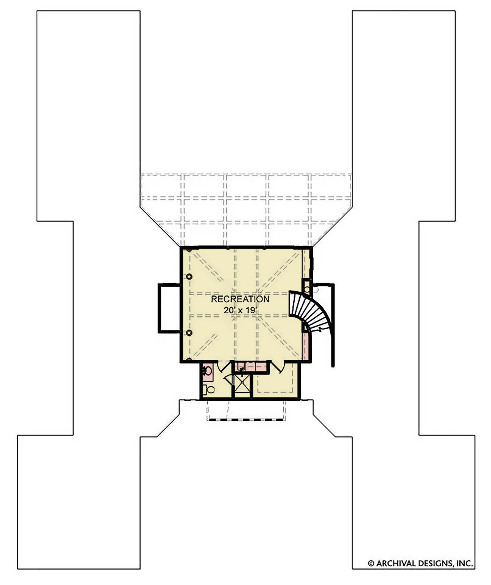 A443-A Villa De Saye Second Floor Plan