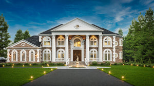 A003-A Classical House, 5 Bedrooms, 4 Bathrooms | Vinius House Exterior-1