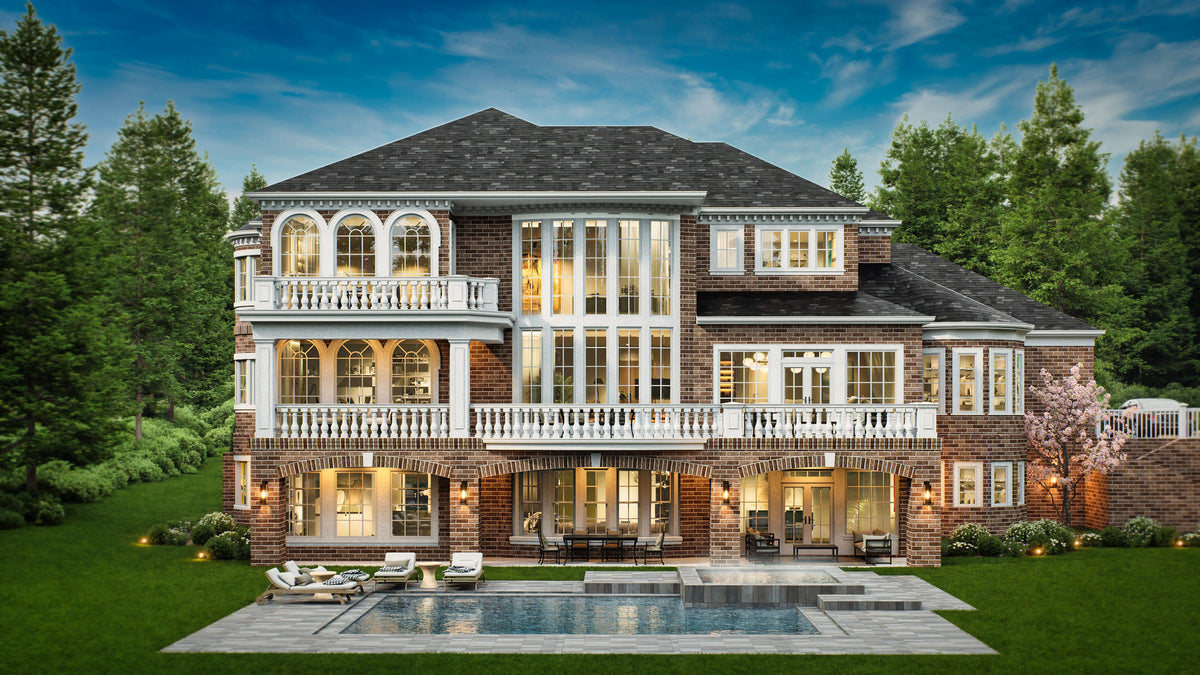 A003-A Classical House, 5 Bedrooms, 4 Bathrooms | Vinius House Exterior-6