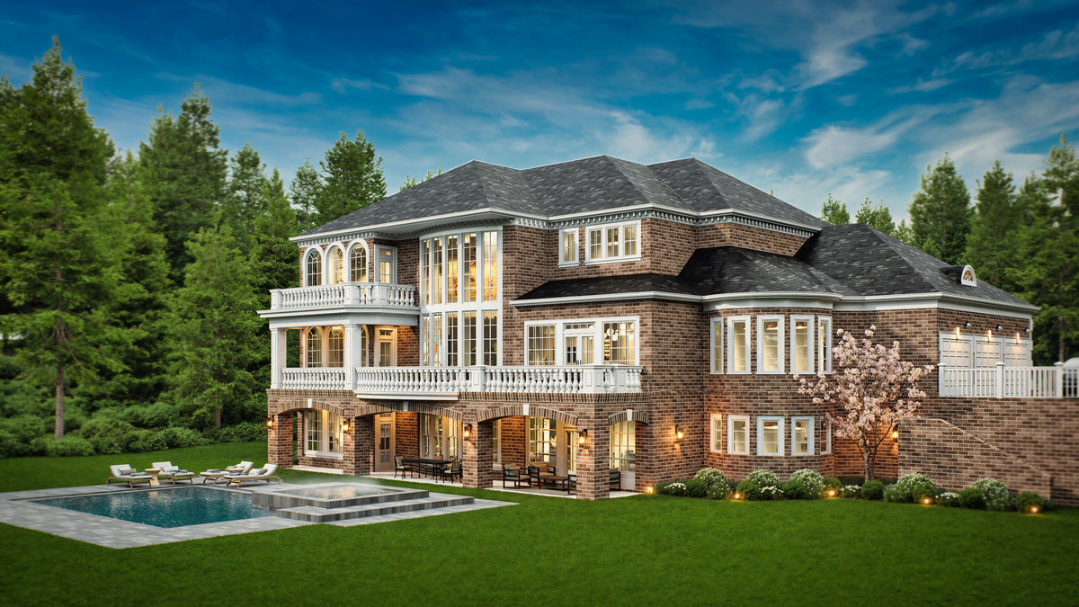 A003-A Classical House, 5 Bedrooms, 4 Bathrooms | Vinius House Exterior-8