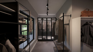 AJ7696-A Country House Walk-in Closet, 3 to 5 Bedrooms, 2.5 to 3.5 Bathrooms | Plan 1039