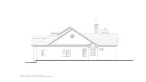 Elegant 3-Bedroom Cape Cod Style Home Plan for Convenient Lifestyle