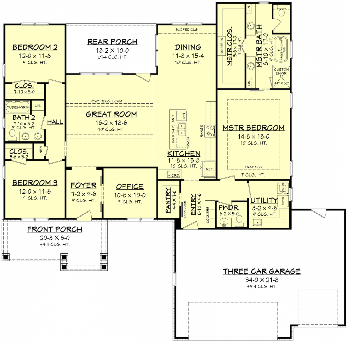 Weldon Main Floor Plan