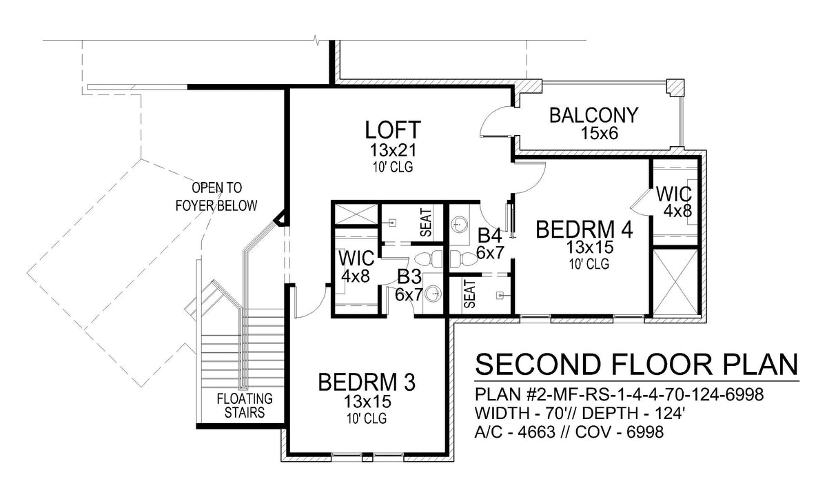 Wellington Lane Second Floor Plan