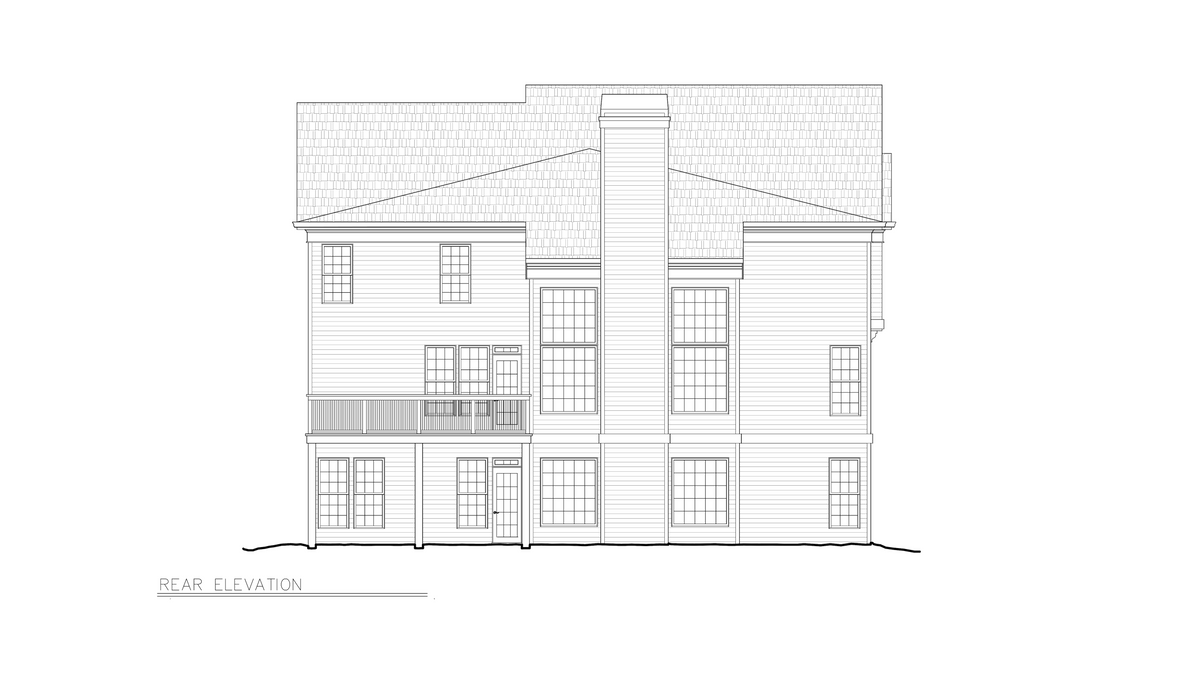 Spacious 5-Bedroom, 4-Bath Home Plan with Walkout Basement