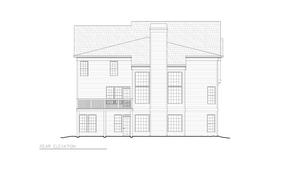 Spacious 5-Bedroom, 4-Bath Home Plan with Walkout Basement