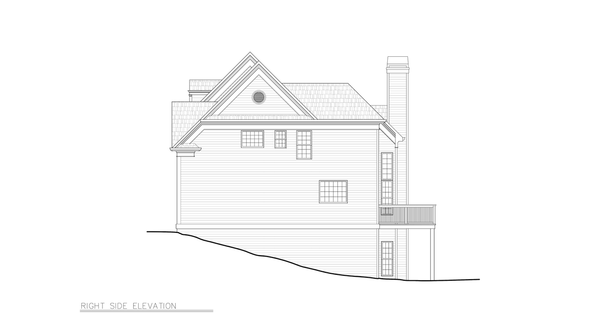 Spacious 5-Bedroom, 4-Bath Home Plan with Walkout Basement