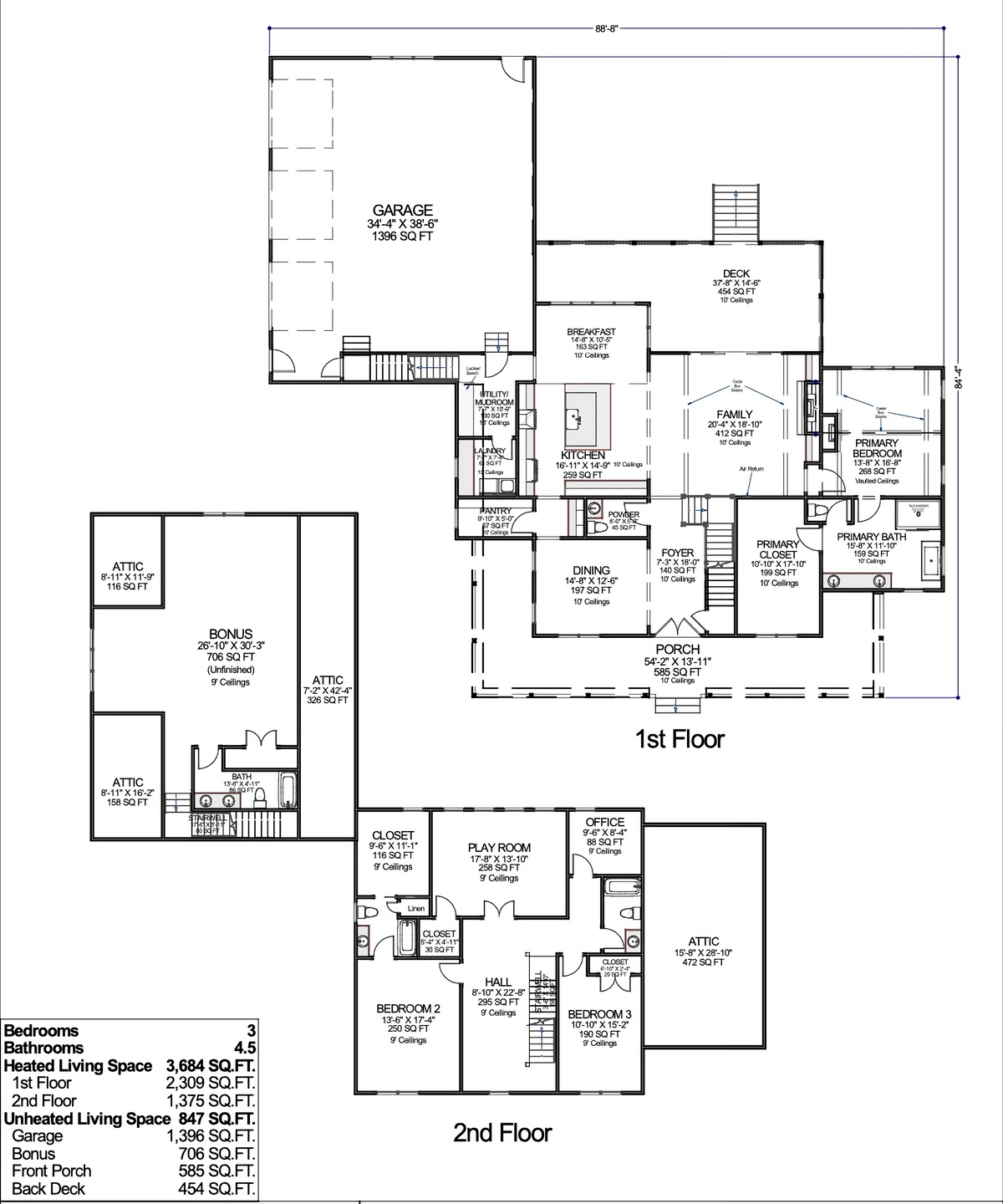 Whitewood Archival Designs Floor Plan