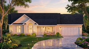 A8201-A Traditional House, 3 Bedrooms, 2 Bathrooms | Wickham House Plan Exterior
