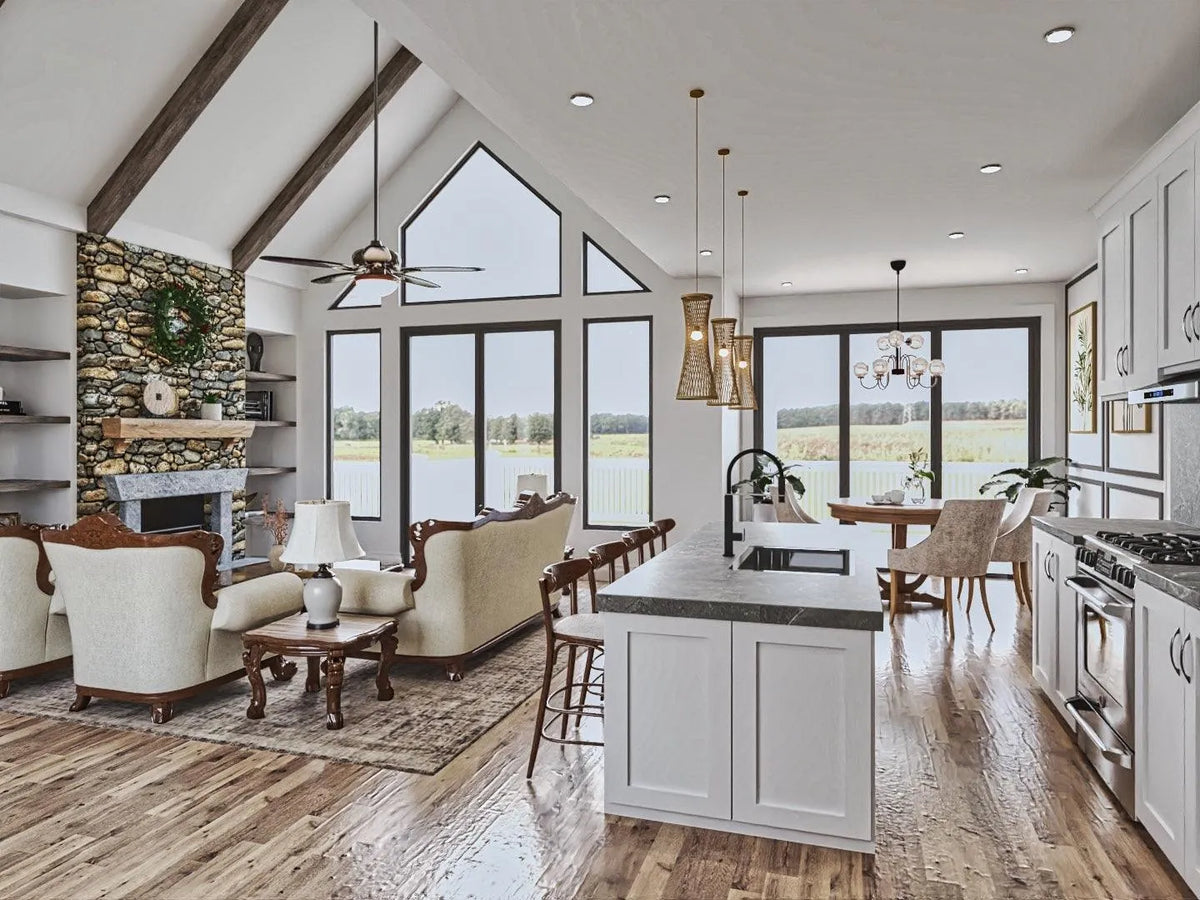 inviting living room design