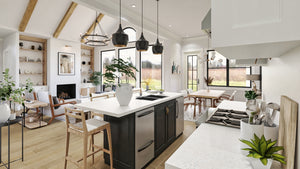 Lovely Family Home with Stone Exterior and Spacious Design