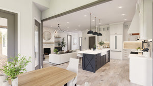 A8484-A Bluefern Valley Main Image Exterior 3beds, 3 baths modern farmhouse Plan